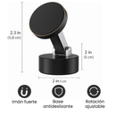 Soporte magnético 360° para teléfono